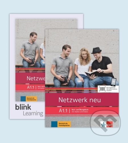 Kniha: Netzwerk neu A1.1 - Kurs./Übungsbuch Teil 1 + BlinkLearning Blended Bundle (14 Monate) (Stefanie Dengler). Klett