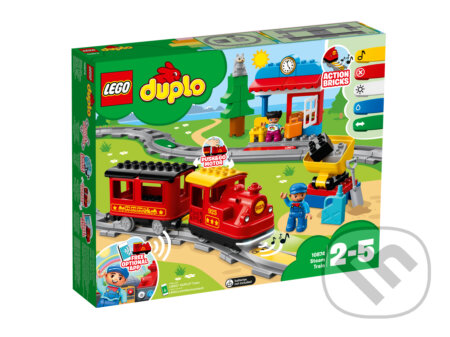 LEGO DUPLO Town - Parný vlak, LEGO, 2018