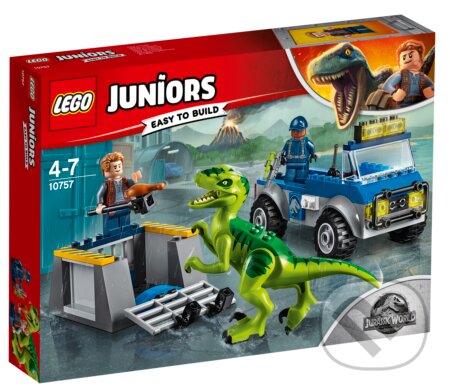 LEGO Juniors 10757 Raptor a záchranárske vozidlo, LEGO, 2018