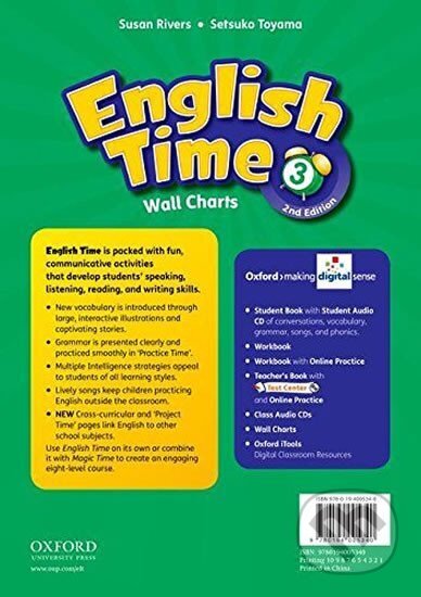 Kniha: English Time 3 Wall Charts (2nd) (Susan Rivers). Oxford University Press, 2011