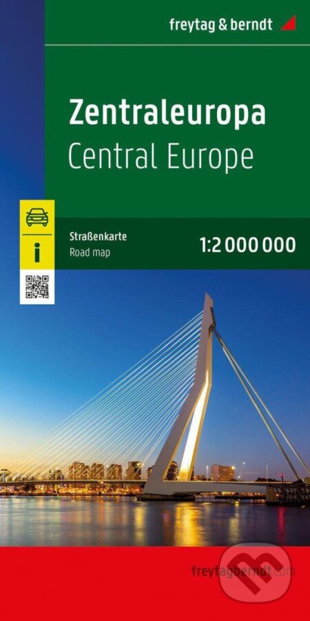 Kniha: Střední Evropa 1:2 000 000 / cestovní mapa (freytag&berndt)