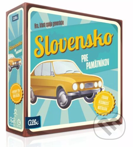 Spoločenská hra: Slovensko pre pamätníkov (Albi)