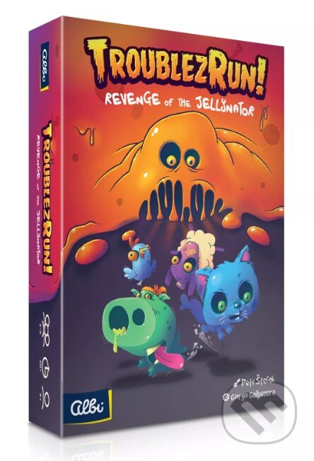 Společenská hra: Trouble Run! Revenge of Jellytinator (Albi)