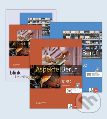 Kniha: Aspekte Beruf B1/B2 Brück. und B2 - Kurs./Übungsbuch PAKET + BlinkLearning Blended Bundle (14 Monate) (Ute Koithan). Klett
