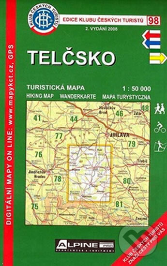 Kniha: 98 KČT Telčsko (Autorský kolektív). Klub českých turistů, 2008