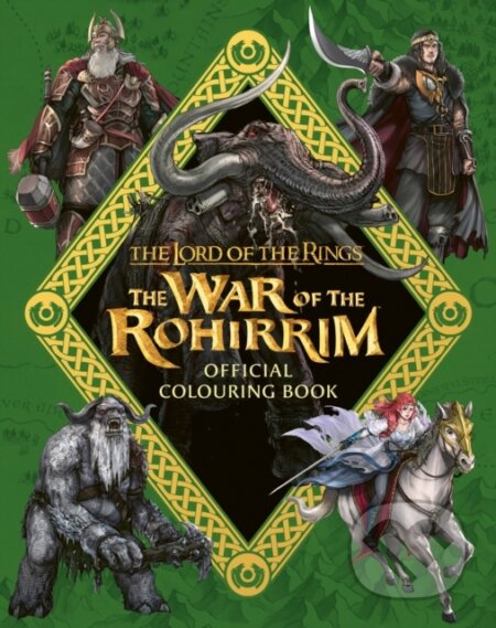 The Lord of the Rings: The War of the Rohirrim Official Colouring Book - kniha z kategorie Hobby