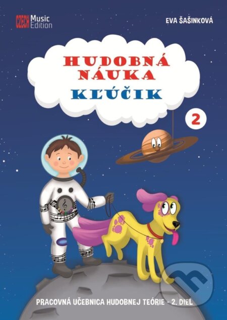 Kniha: Hudobná náuka Kľúčik 2 (Eva Šašinková)