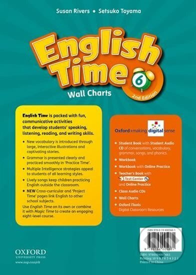 Kniha: English Time 6 Wall Charts (2nd) (Susan Rivers). Oxford University Press, 2011