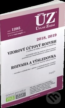 Kniha: ÚZ 1295 Vzorový účtový rozvrh 2018, 2019, Rozvaha a výsledovka 2018, 2019 (Sagit). Sagit, 2019
