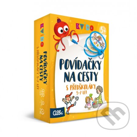 Kvído Povídačky na cesty předškoláci - hra z kategorie Vzdělávací hry