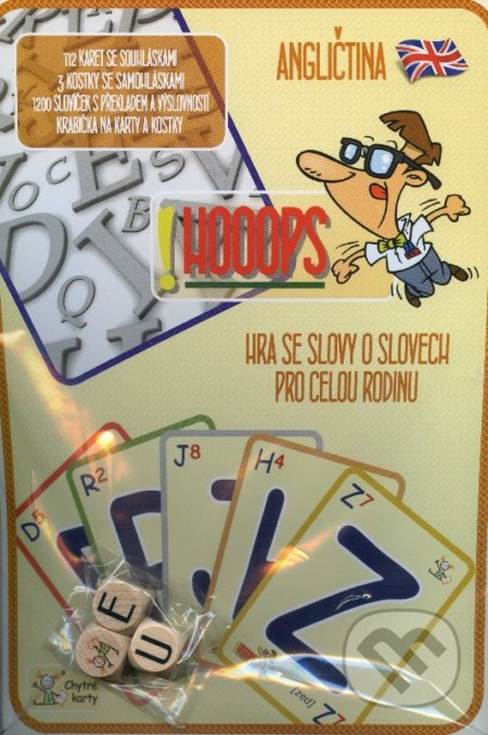 Chytré karty: Angličtina - !HOOOPS, Chytrá Lola, 2013