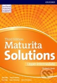 Maturita Solutions - Upper-Intermediate - Student&#039;s Book - Paul A. Davies, Tim Falla, Oxford University Press, 2018