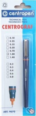 CENTROPEN technické trubičkové pero 1mm