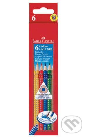 Faber-Castell Pastelky akvarelové Colour Grip sada 6 ks