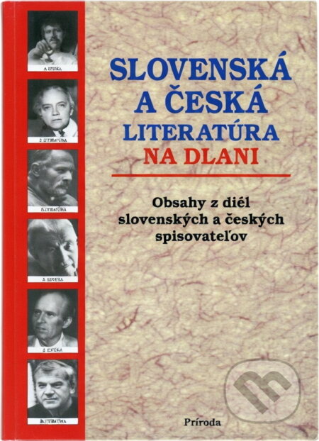 Kniha: Slovenská a česká literatúra na dlani (neuvedený autor). 