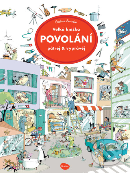Kniha: Velká knížka POVOLÁNÍ – Pátrej & vyprávěj (Ella &amp; Max)