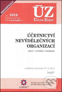 Kniha: ÚZ 1018 Účetnictví nevýdělečných organizací 2014 (Sagit). Sagit