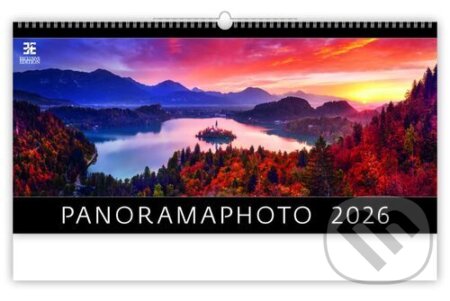 Nástěnný kalendář Panoramaphoto 2026 (Helma). Helma, 2025