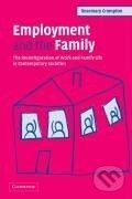 Kniha: Employment and the Family (Rosemary Crompton). Cambridge University Press, 2006