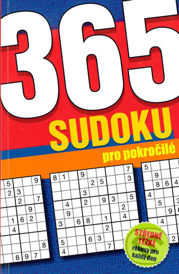 Kniha: 365 sudoku pro pokročilé (červená) (Vemag). Vemag, 2017