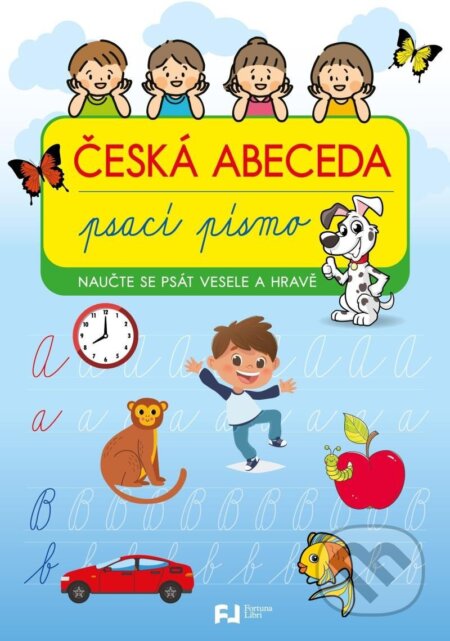Kniha: Česká abeceda - Psací písmo (Fortuna Libri)