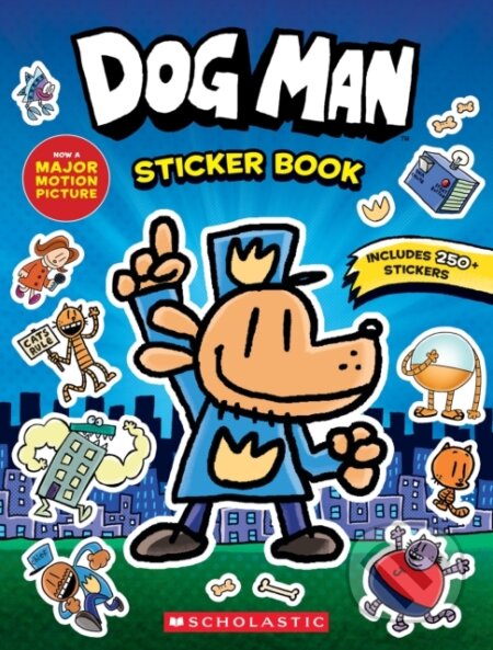Dog Man Movie: Dog Man the Movie: Official Sticker Activity Book - kniha z kategorie Pro děti