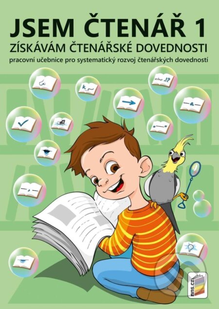 Kniha: Jsem čtenář 1 - získávám čtenářské dovednosti (barevný, doporučeno pro 2. ročník) (NNS)