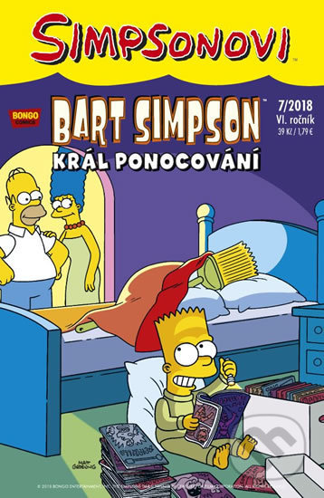Bart Simpson 7/2018 (Král ponocování) - kniha z kategorie Komiksy