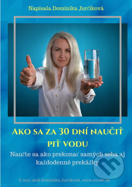 Ako sa za 30 dní naučiť piť vodu - Dominika Jurčíková, SDLM