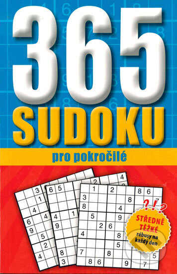 Kniha: 365 sudoku pro pokročilé (modrá) (Vemag). Vemag, 2017