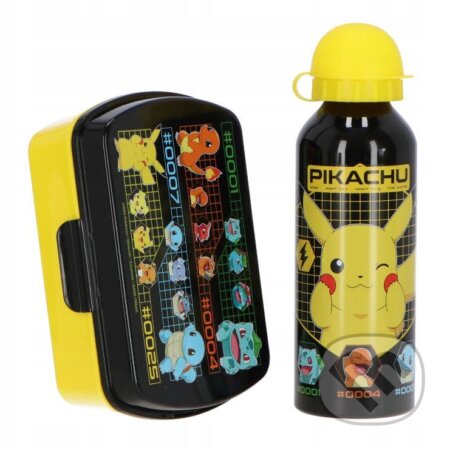 Desiatový set - fľaša a box na desiatu Pokémon: Tým