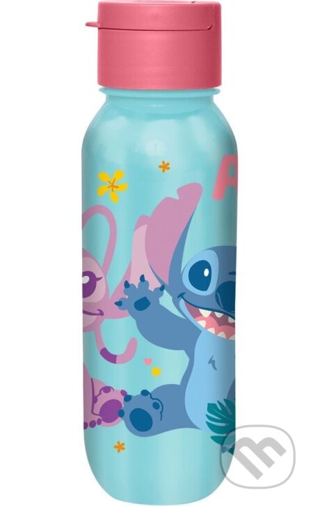 Plastová fľaša na pitie Disney - Lilo & Stitch: Stitch a Angel (). , 2025