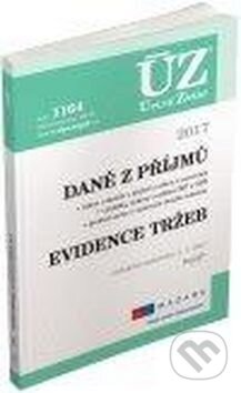 Kniha: ÚZ 1164 Daně z příjmů, evidence tržeb 2017 (Sagit). Sagit