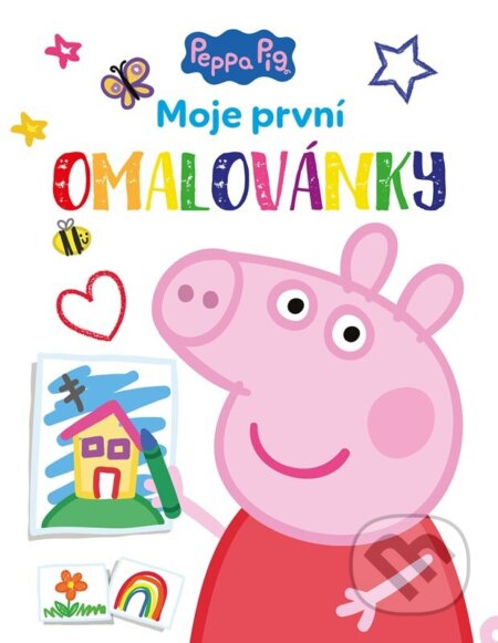 Kniha: Peppa Pig - Moje první omalovánky (Alicanto)