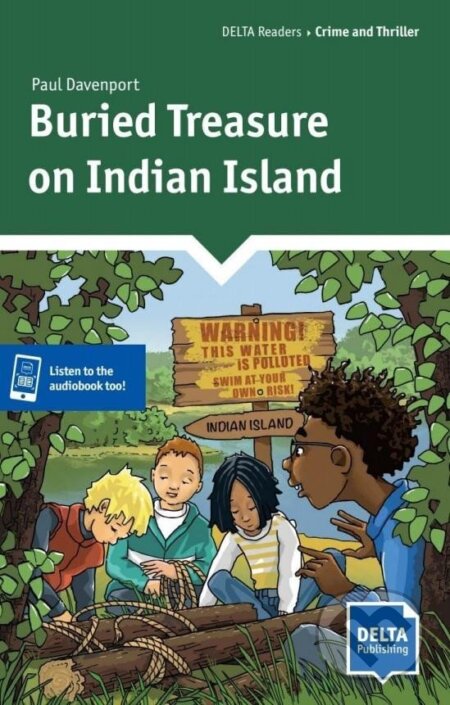 Kniha: Buried Treasure on Indian Island (A2) - Book + MP3 allango.net (Paul Davenport). Klett
