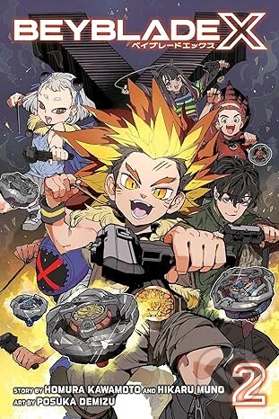 Beyblade X, Vol. 2 - Hikaru Muno, Homura Kawamoto, Posuka Demizu (ilustrátor) - kniha z kategorie Komiksy