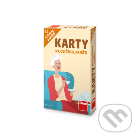 Spoločenská hra: Karty pre cvičenie pamäti (Dino)