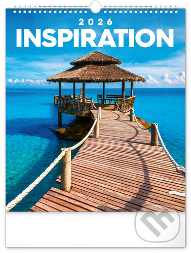 NOTIQUE Nástěnný kalendář Inspiration (Inspirace) 2026 (Notique)