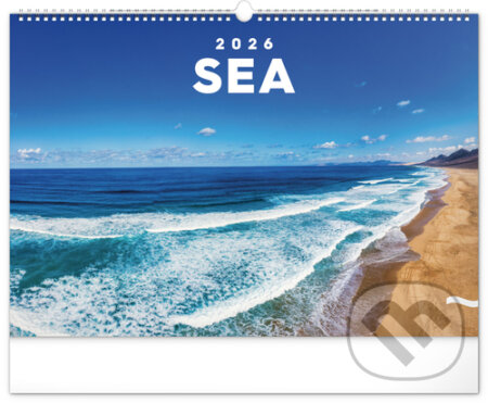 NOTIQUE Nástěnný kalendář Sea (Moře) 2026 (Notique)