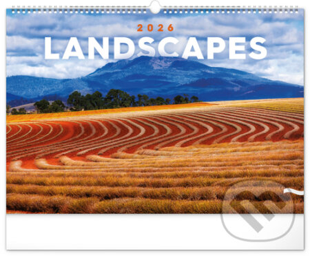 NOTIQUE Nástěnný kalendář Landscapes (Krajiny) 2026 (Notique)