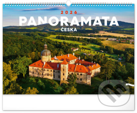 Nástěnný kalendář Panoramata Česka 2026