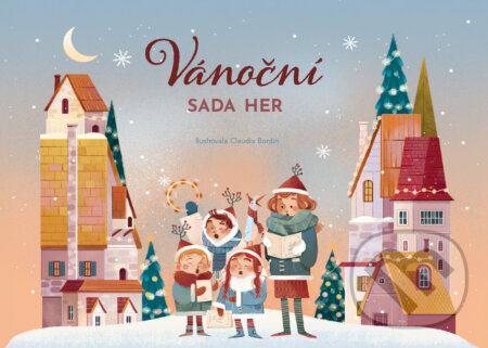 Vánoční sada her - Claudia Bordin (ilustrátor) - hra z kategorie Vzdělávací hry