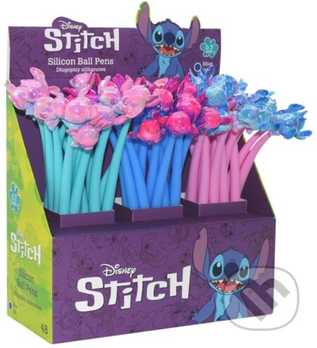 Colorino guľôčkové pero Flexi Stitch Black - mix motivov