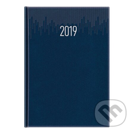 Diár Premium modrý 2019 (Spektrum grafik)
