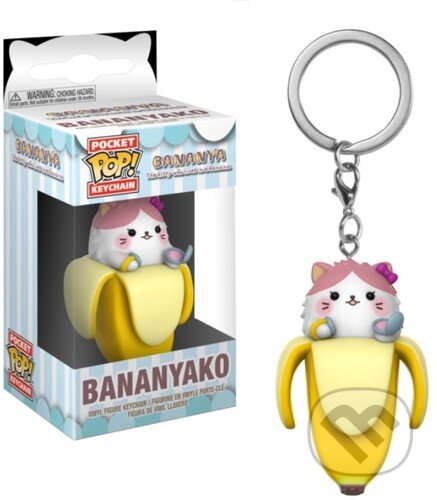 Funko Pocket POP! Bananya Keychain: Bananyako, Funko, 2018