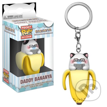 Funko Pocket POP! Bananya Keychain: Daddy Bananya, Funko, 2018