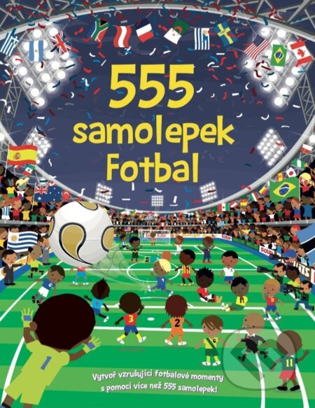 555 samolepek - Fotbal - kniha z kategorie Samolepky