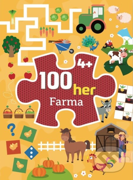 100 her Farma 4+ - kniha z kategorie Úkoly pro děti
