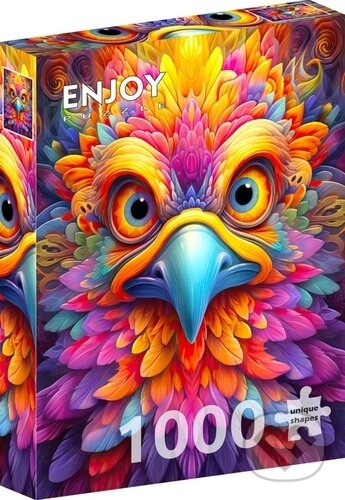 Upřený pohled - puzzle z kategorie Umělecké