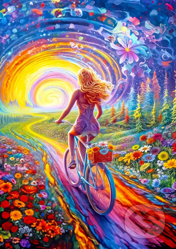 Pedály svobody - puzzle z kategorie Umělecké